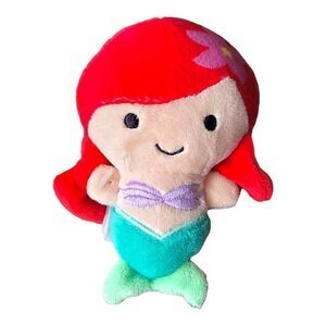 Disney The Little Mermaid Ariel Plush Fabric Hallmark Christmas Ornament